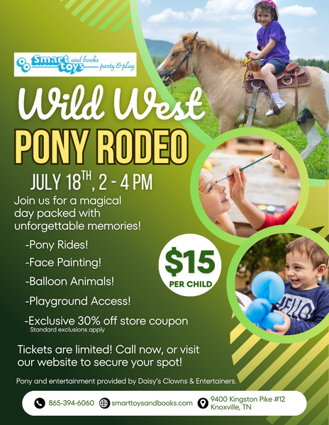 Wild West Pony Day at Smart Toys and Books