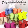 Grosgrain Stacked Hairbows By Size
