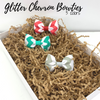 Glitter Chevron Bowties