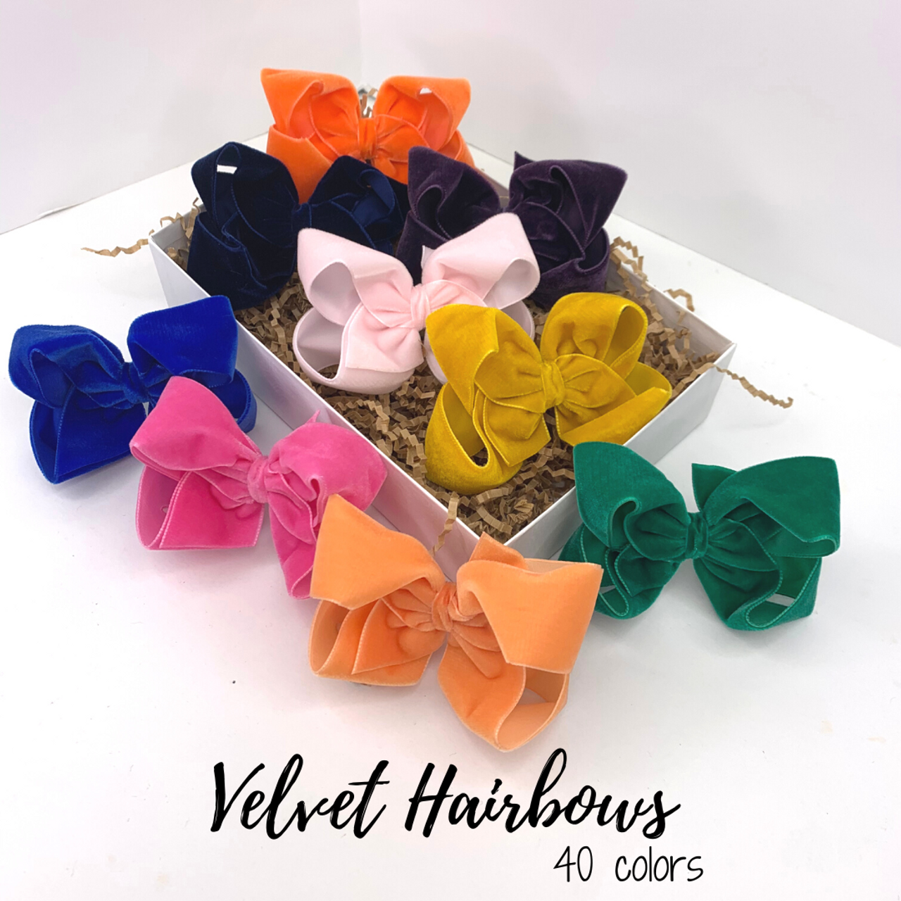 Velvet Hairbows One Stop Bow Shop