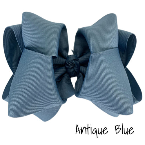 Antique Blue Grosgrain Stack