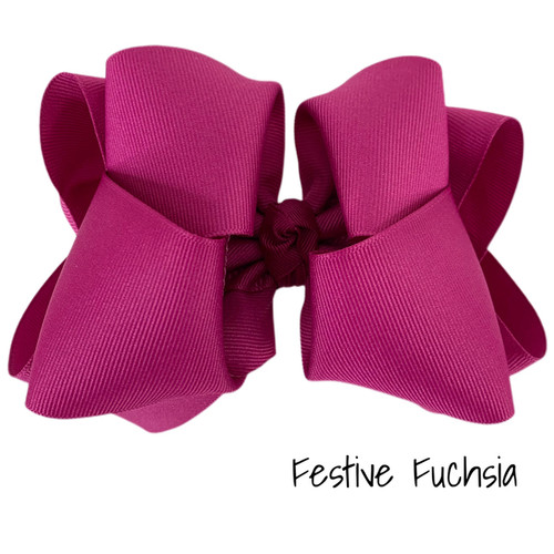 Festive Fuchsia Grosgrain Stack