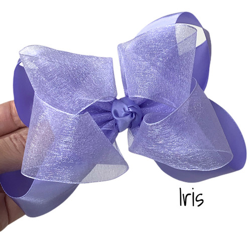 Iris Satin Sheer Stack