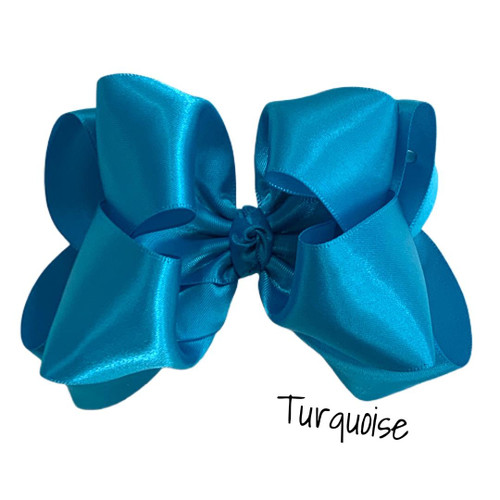 Turquoise Satin Stack Turquoise Satin Stack