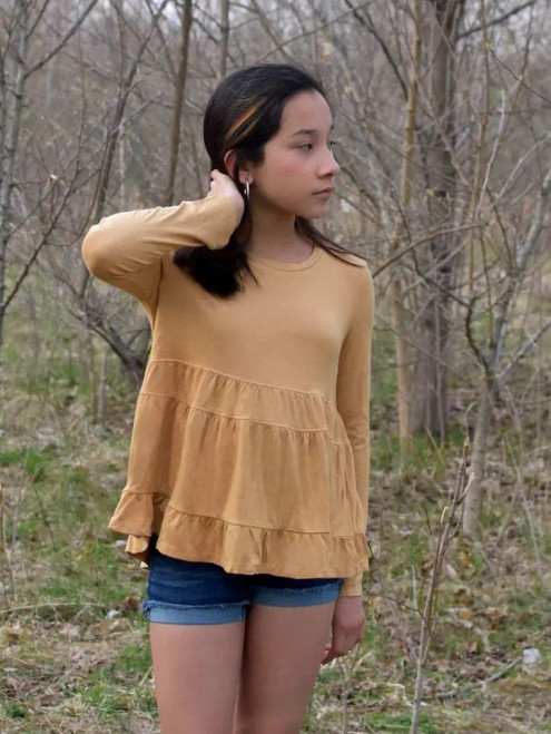 Mustard Babydoll Tunic