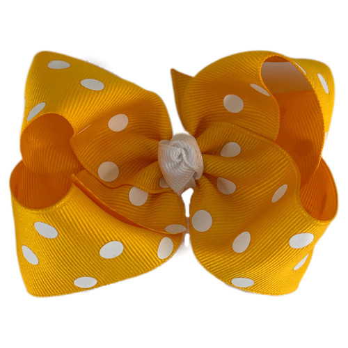 Yellow Gold Polka Dot