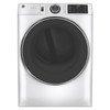 GE 7.8 cu. ft. Capacity Smart Front Load Electric Dryer with Steam and Sanitize Cycle - GFD65ESSNWW