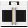 Café™ Professional Series 30” Smart Built-In Convection French-Door Single Wall Oven - Matte White - CTS90FP4NW2