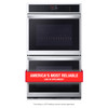 LG 30” Smart Double Wall Oven with Convection and Air Fry - WDEP9423F