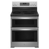 GE Profile™ 30” Smart Free-Standing Electric Double Oven Convection Range with No Preheat Air Fry - PB965YPFS