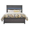 Westpoint Collection Weathered Gray Solid Wood King Bed