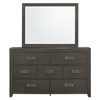 Rhapsody Collection Gray Mirror