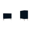 Rockefeller 5-Drawer and 3-Drawer Tatiana Midnight Blue Dresser Set