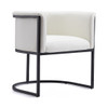 Bali Dining Chair in White and Black