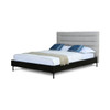 Schwamm Full-Size Bed in Light Gray