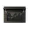 Cabrini Floating Wall TV Panel 2.2 in Black Matte