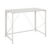 Ravel Tool-less Folding Desk with White Top and Frame