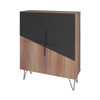 Beekman 43.7” Low Cabinet in Brown and Black