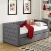 Hadley Collection Day Bed in Gray
