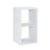 Kinne 2 Cubby Storage Cabinet White