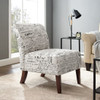 Leyden Accent Chair Linen Script