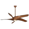 Minka Aire 62” Artemis Collection™ XL5 Ceiling Fan with LED Light - Distressed Koa