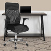 Milford High Back Ergonomic  Chair with Contemporary Mesh Design in Black and White