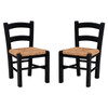 Wembley Black Kid Chair Set of 2