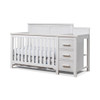 Sorelle Farmhouse Crib & Changer - Weathered White