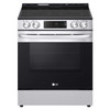 LG 6.3 cu. ft. Smart Wi-Fi Enabled Electric Slide-in Range with EasyClean - LSEL6331F