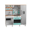 KidKraft Gourmet Chef Play Kitchen with EZ Kraft Assembly and 3 Accessory Pieces