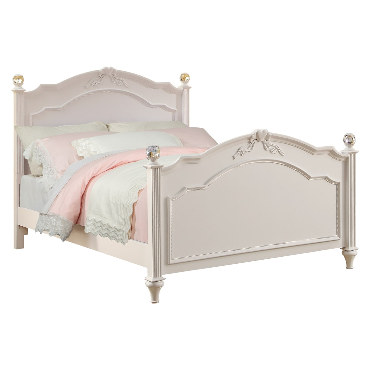 Princess Bedroom - Bed, Dresser & Mirror - Full