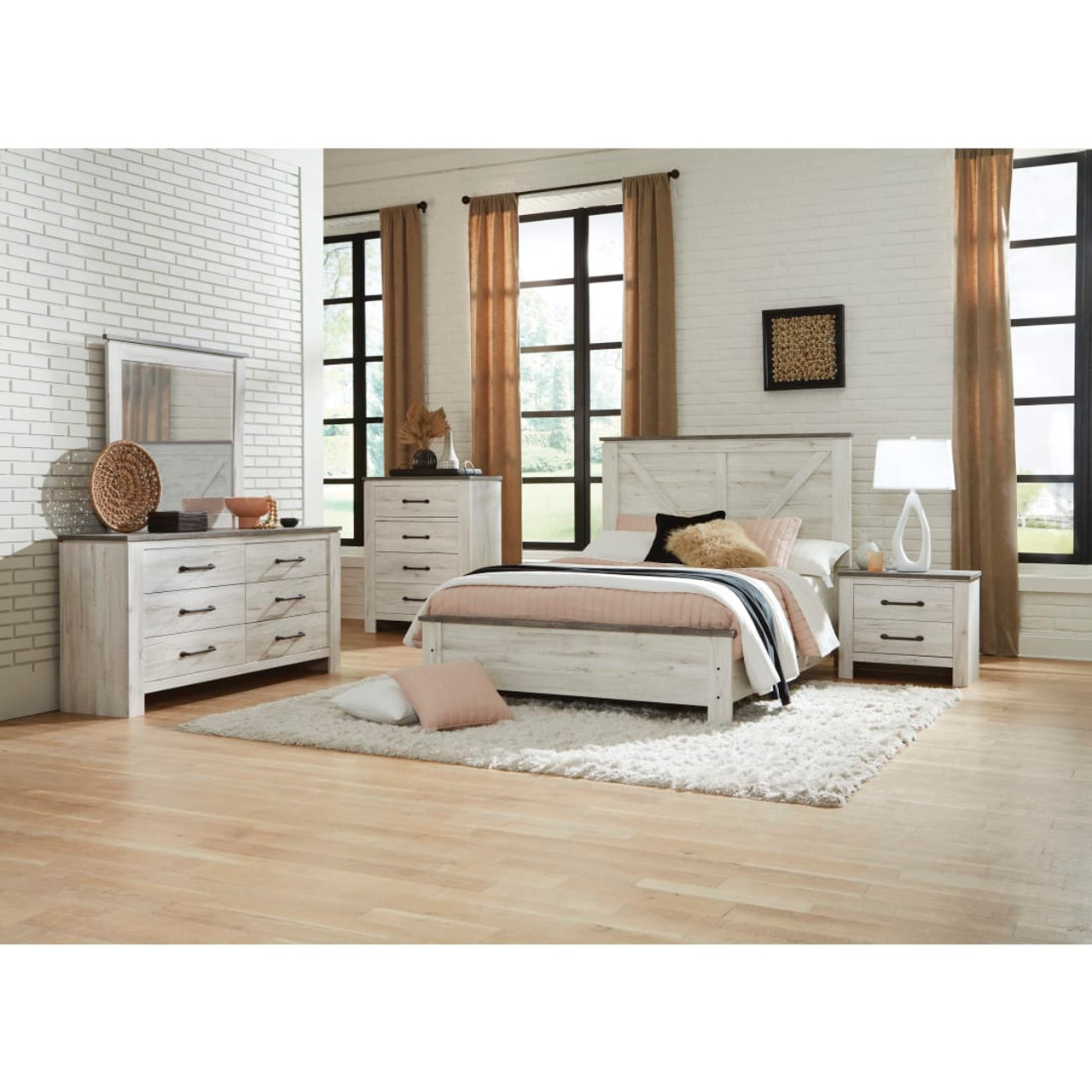 Adorna White Dresser