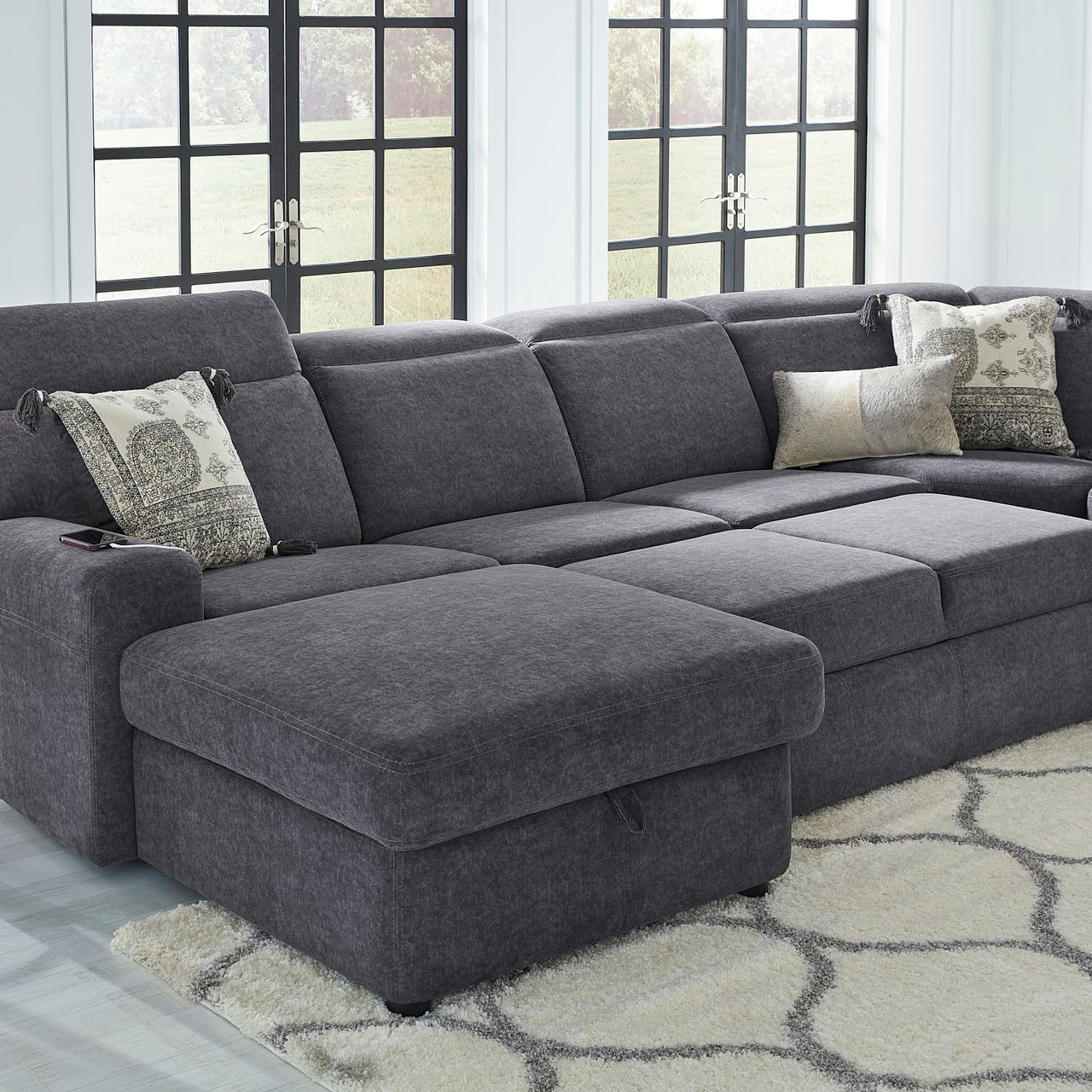 Glendale 4Pc Reclining Sectional