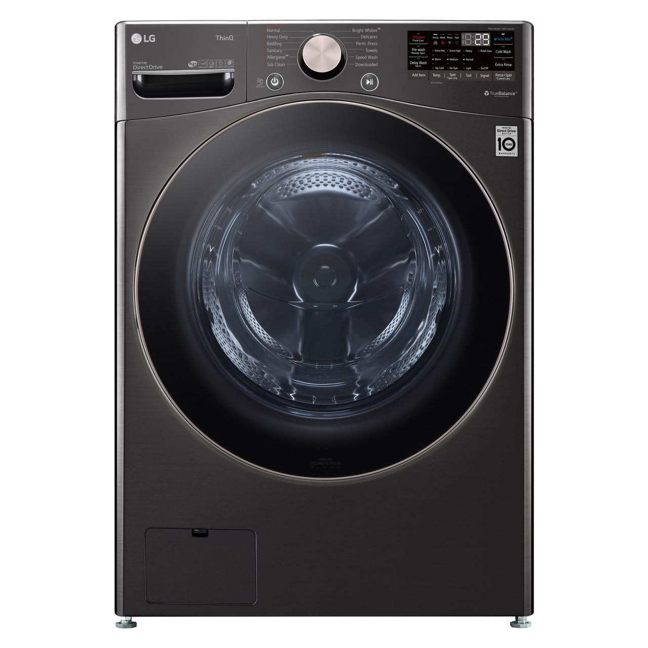 Buy LG 4.5 cu. ft. Smart Washer in Black | Conn's HomePlus