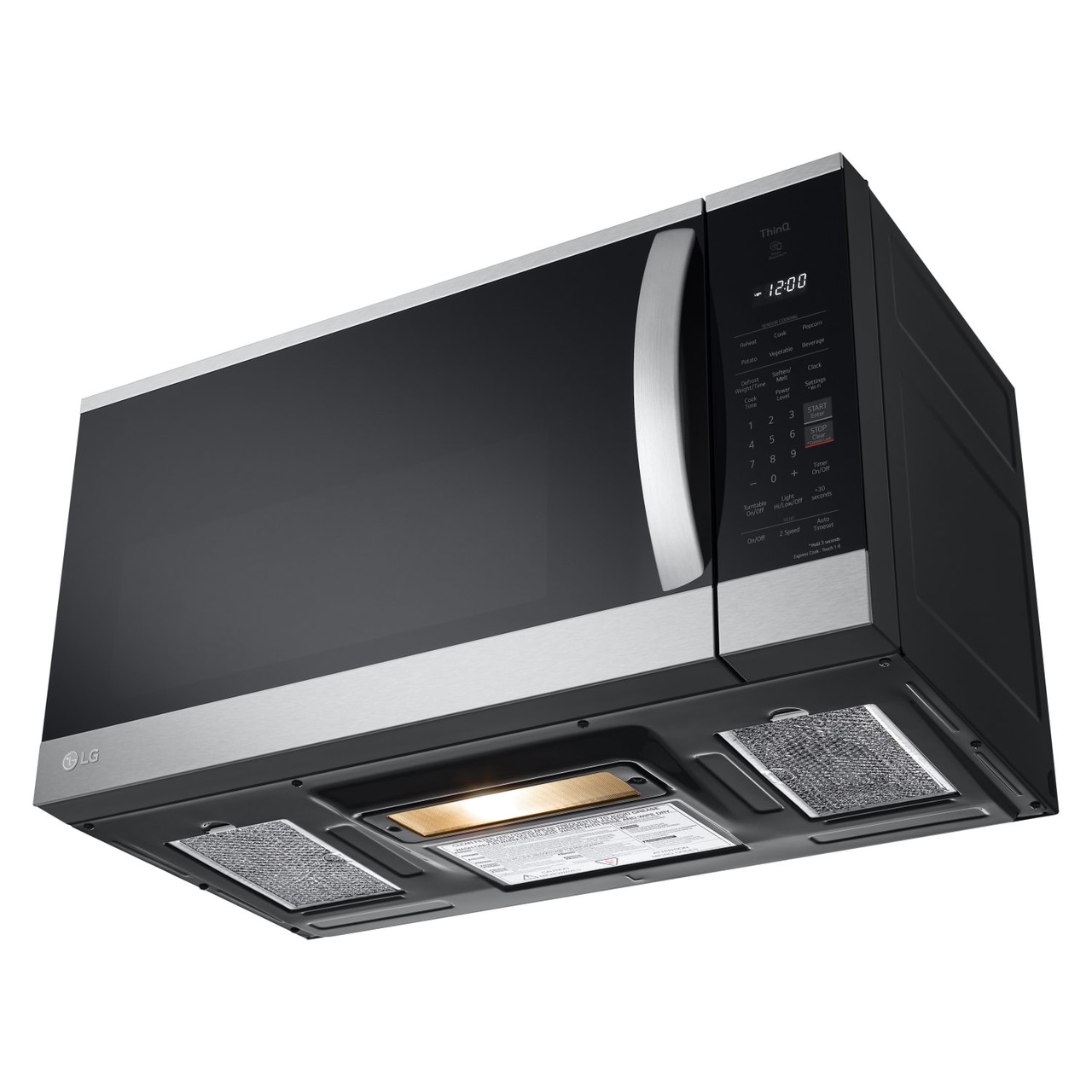 LG 1.8 cu. ft. Smart Over-the-Range Microwave - MVEM1825F