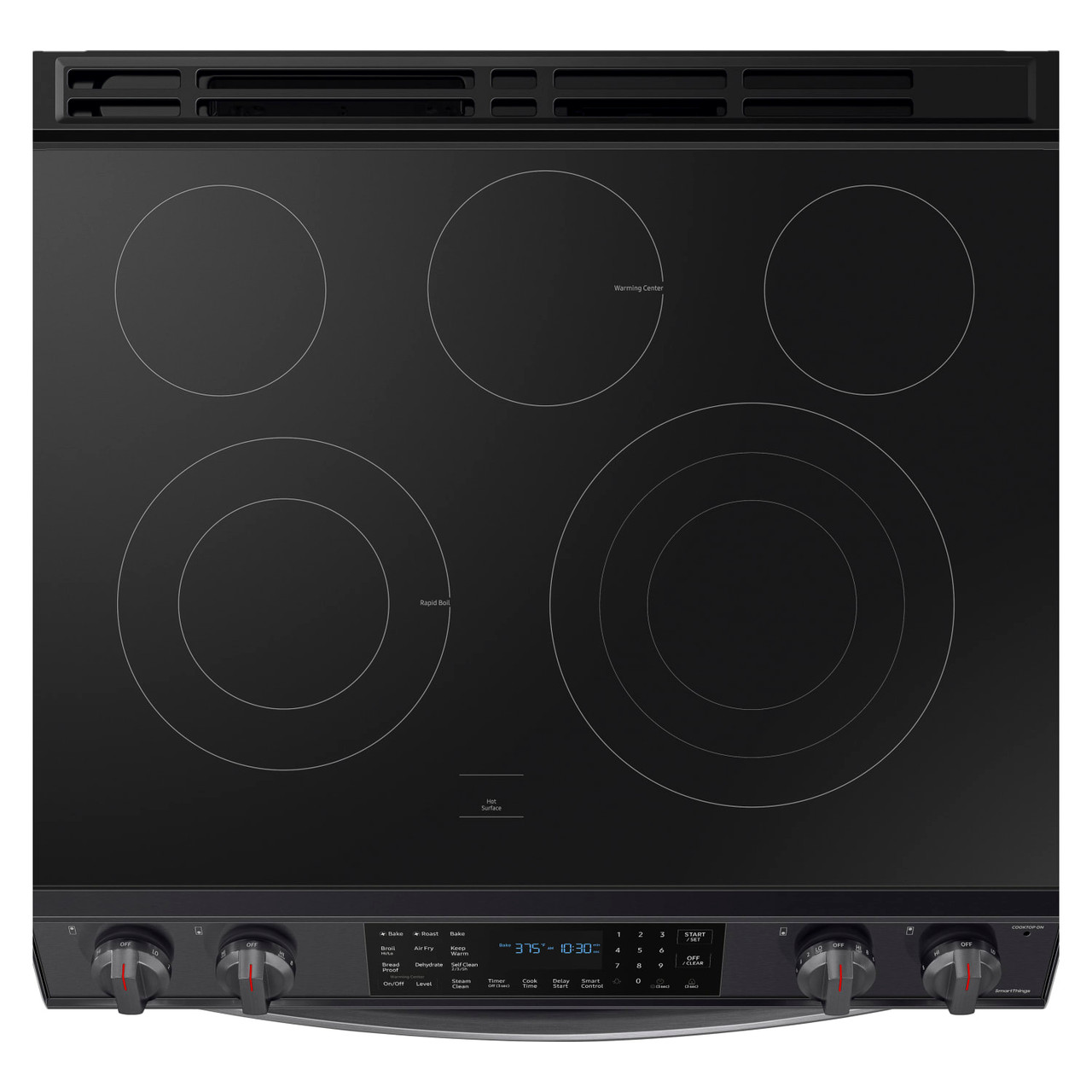 Samsung 6.3 cu. ft. Front Control Slide-in Electric Range with Air Fry & Wi-Fi - NE63T8511SG