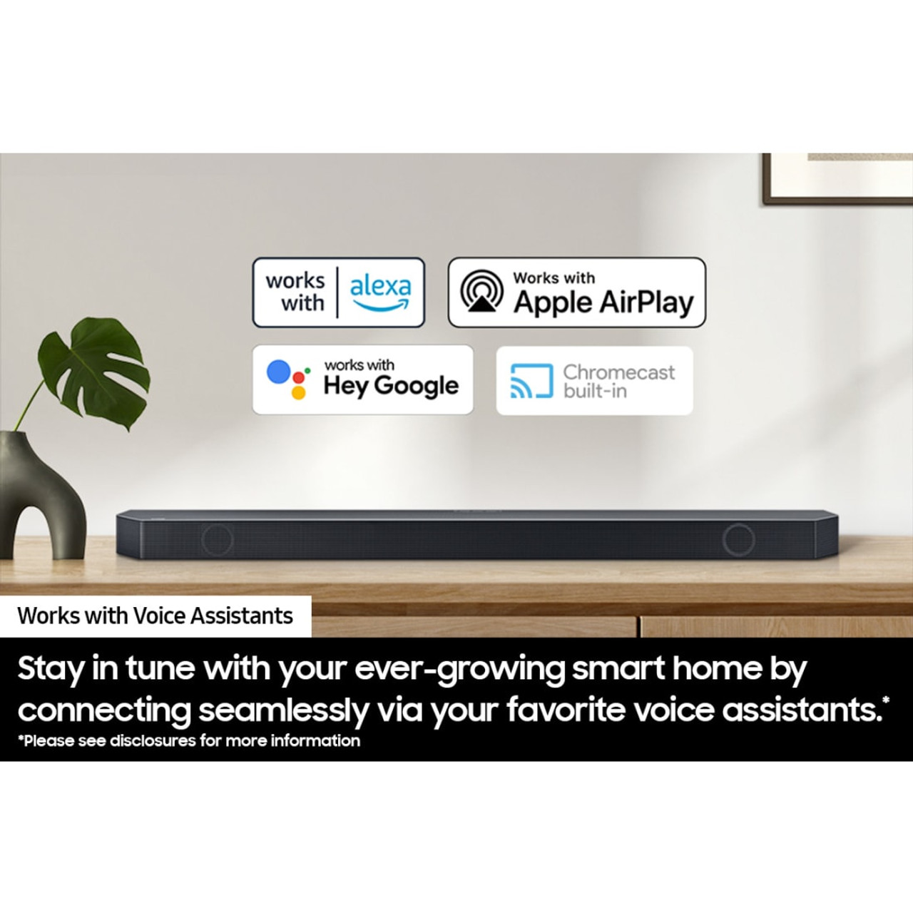 Samsung Q-Series 3.1.2 Channel Wireless Dolby Atmos Soundbar W/ Q-Symphony (2023) - HWQ700CZA