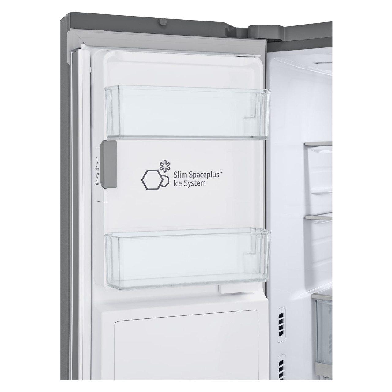 LG 25.5 Cu. Ft. Bottom-Freezer Refrigerator with Ice Maker