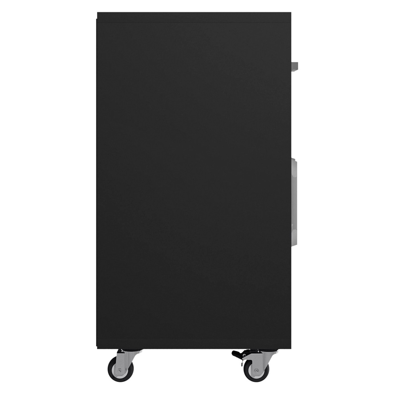 Eiffel 28.35” Mobile Garage Storage Cabinet with 1 Drawer in Black Matte