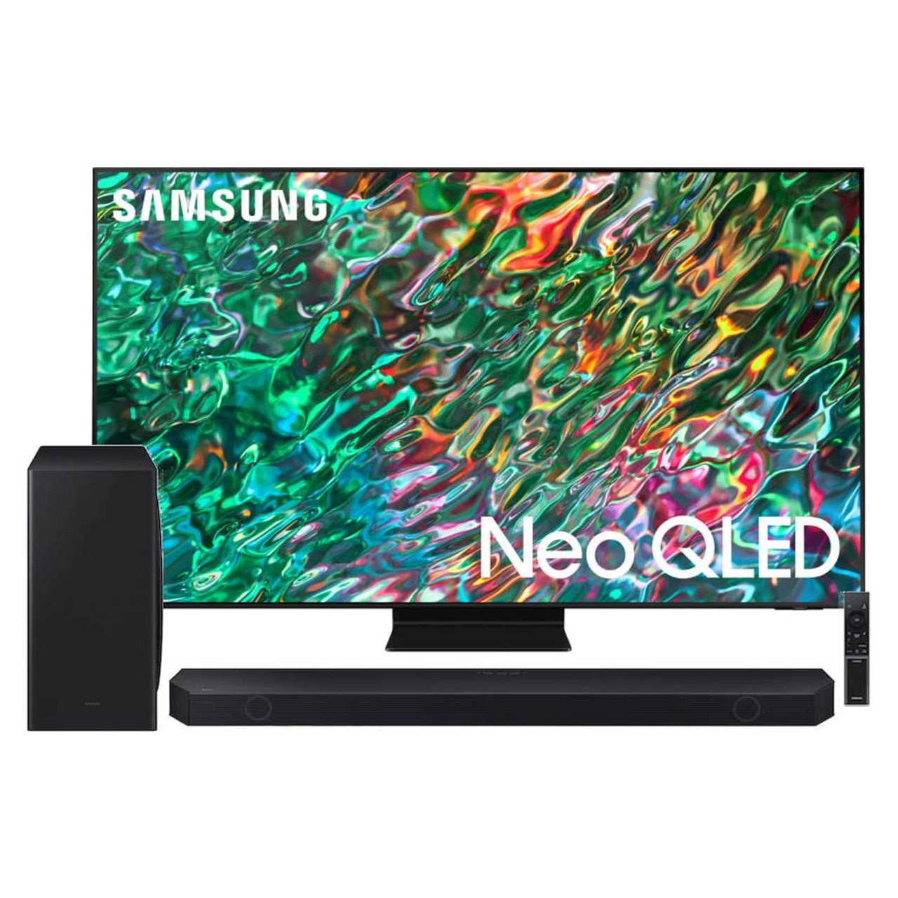Samsung 85” Class QN90B Samsung Neo QLED 4K Smart TV 2022 Bundle - 85QN90SOUNDBUND