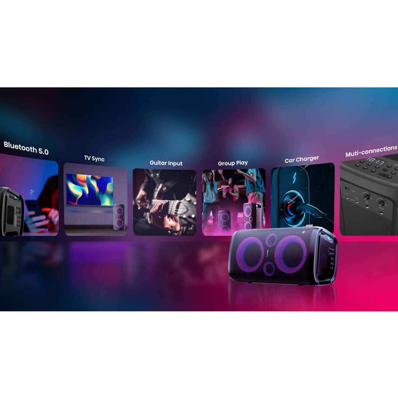 Hisense HP100 Party Rocker - PARTYROCKERONE