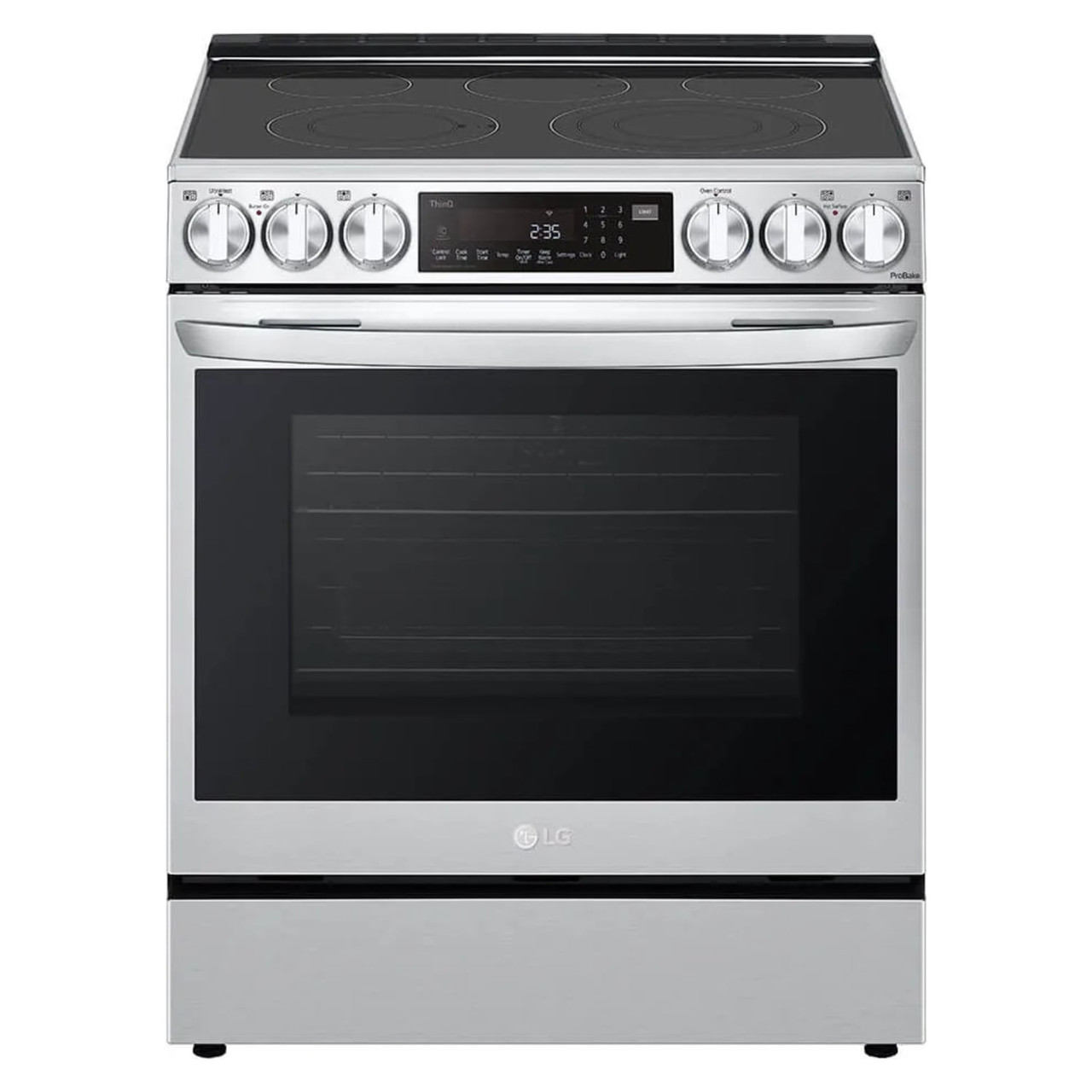 LG 6.3 cu. ft. Slide-In Electric Range WiFi Enabled w/ ProBake Convection - LSEL6335F