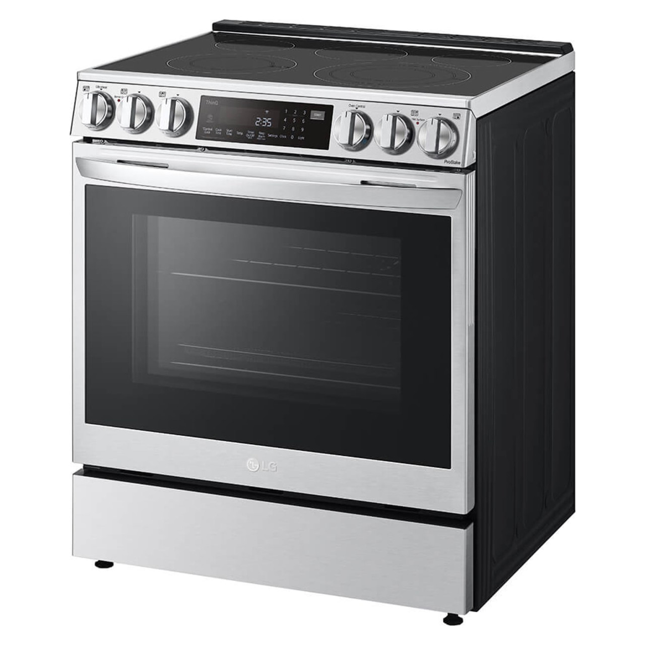 LG 6.3 cu. ft. Slide-In Electric Range WiFi Enabled w/ ProBake Convection - LSEL6335F