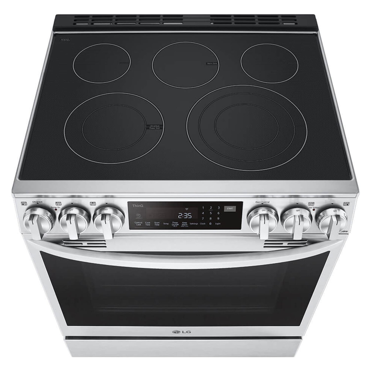 LG 6.3 cu. ft. Slide-In Electric Range WiFi Enabled w/ ProBake Convection - LSEL6335F