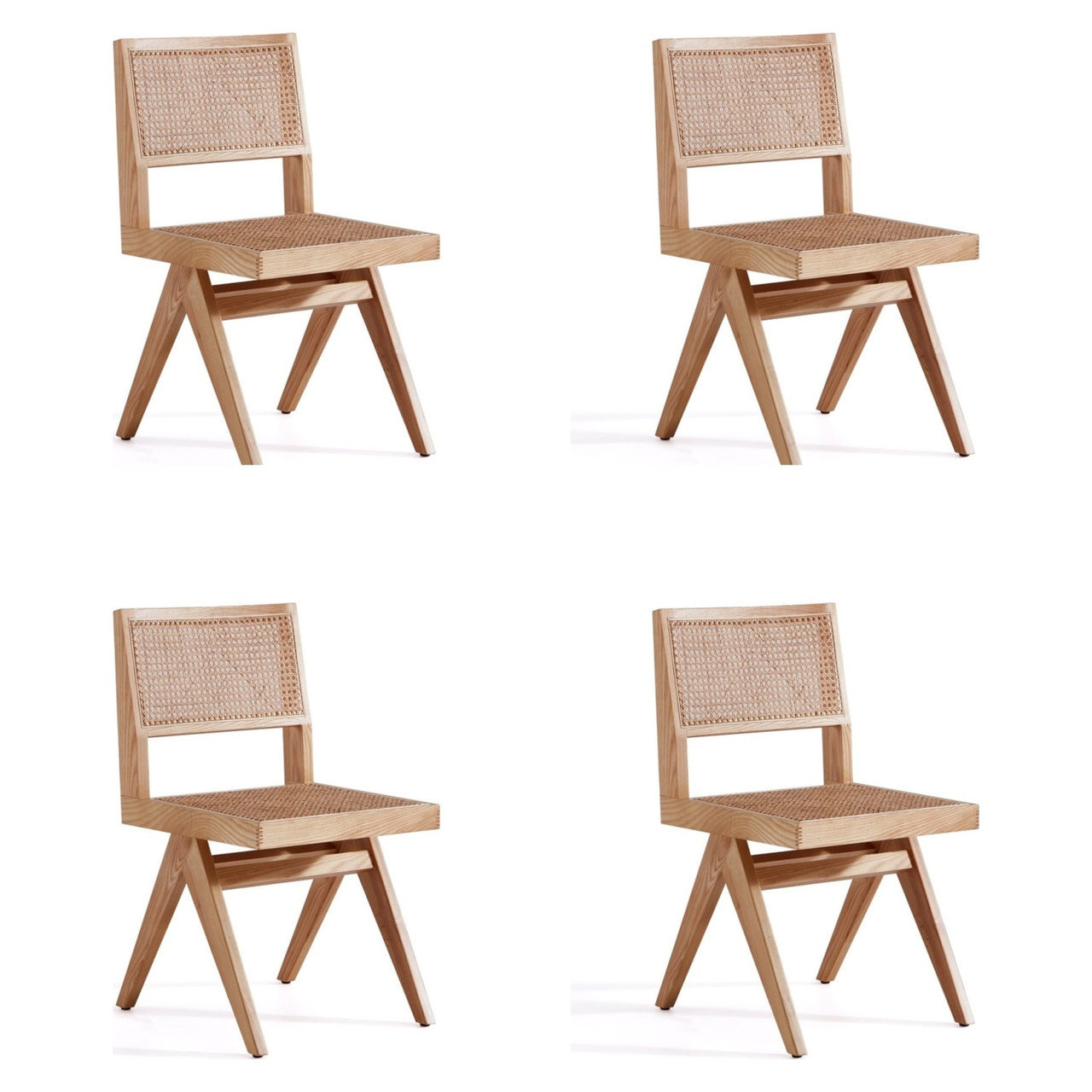 Hamlet Dining Chair in Nature Cane - Set of 4