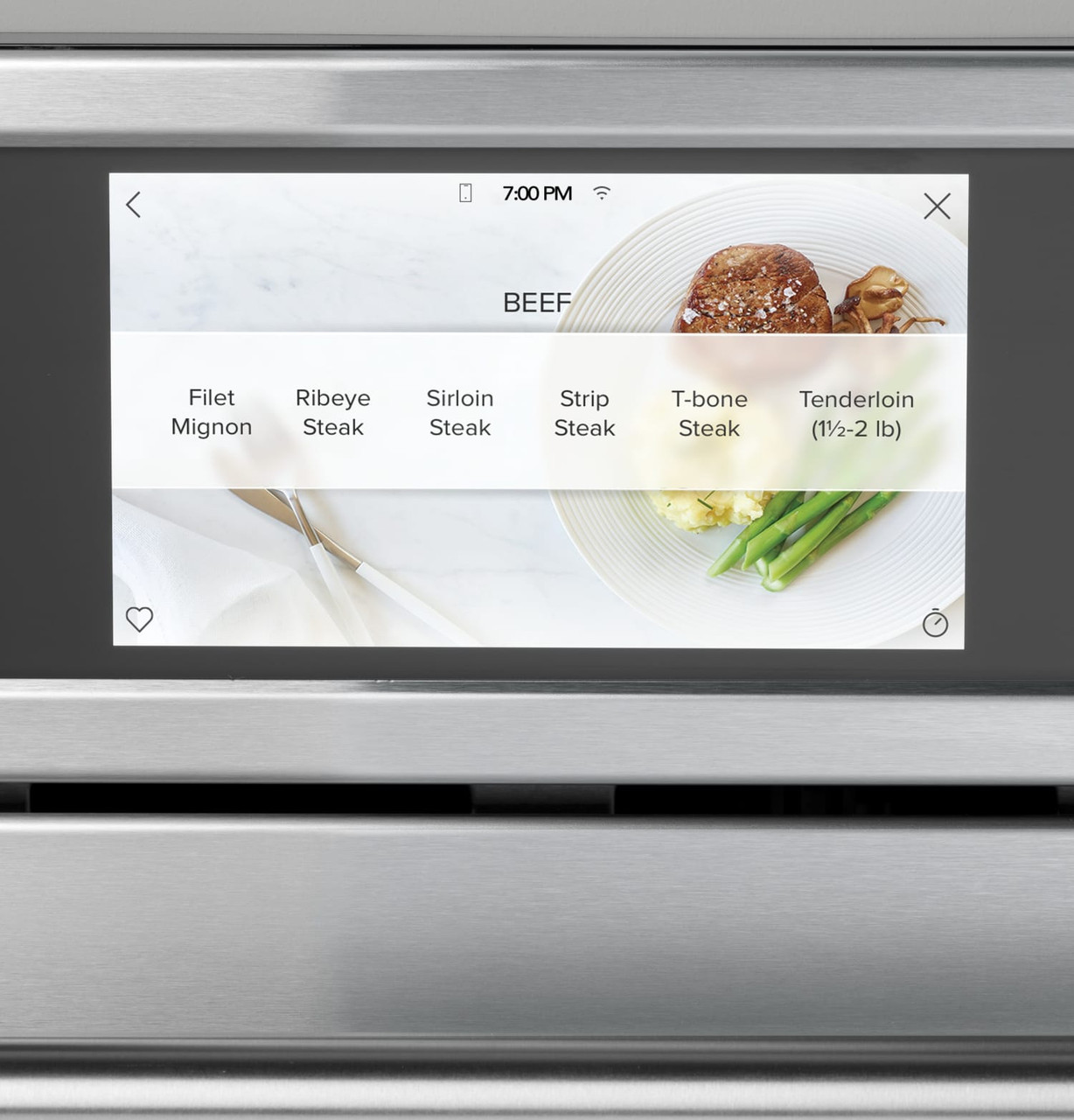 Café - 30” Built-In Single Electric Convection Wall Oven with 120V Advantium Technology - Stainless Steel - CSB913P2NS1