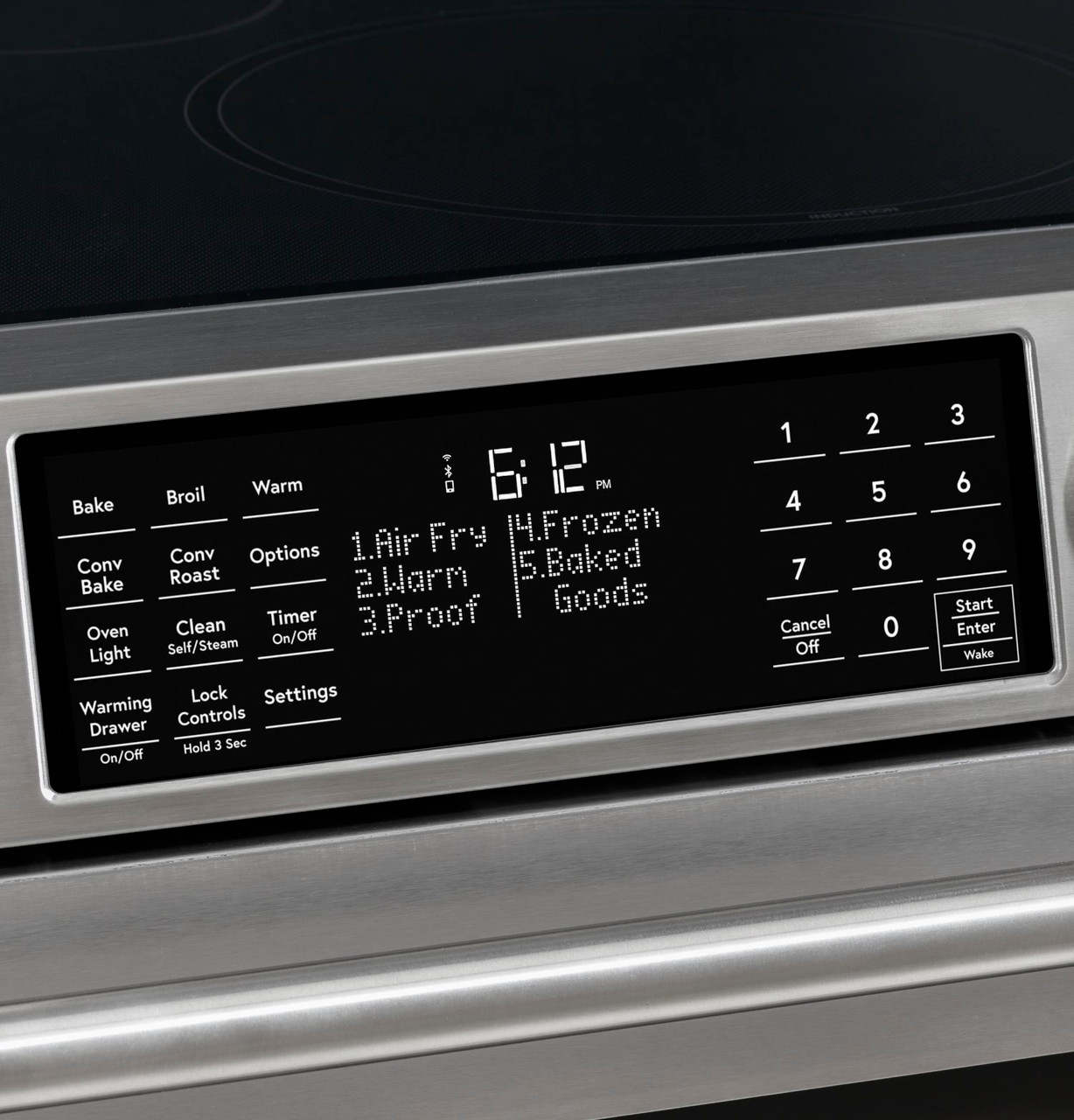 Café™ 30” Smart Slide-In, Front-Control, Radiant and Convection Range - Stainless Steel - CES700P2MS1