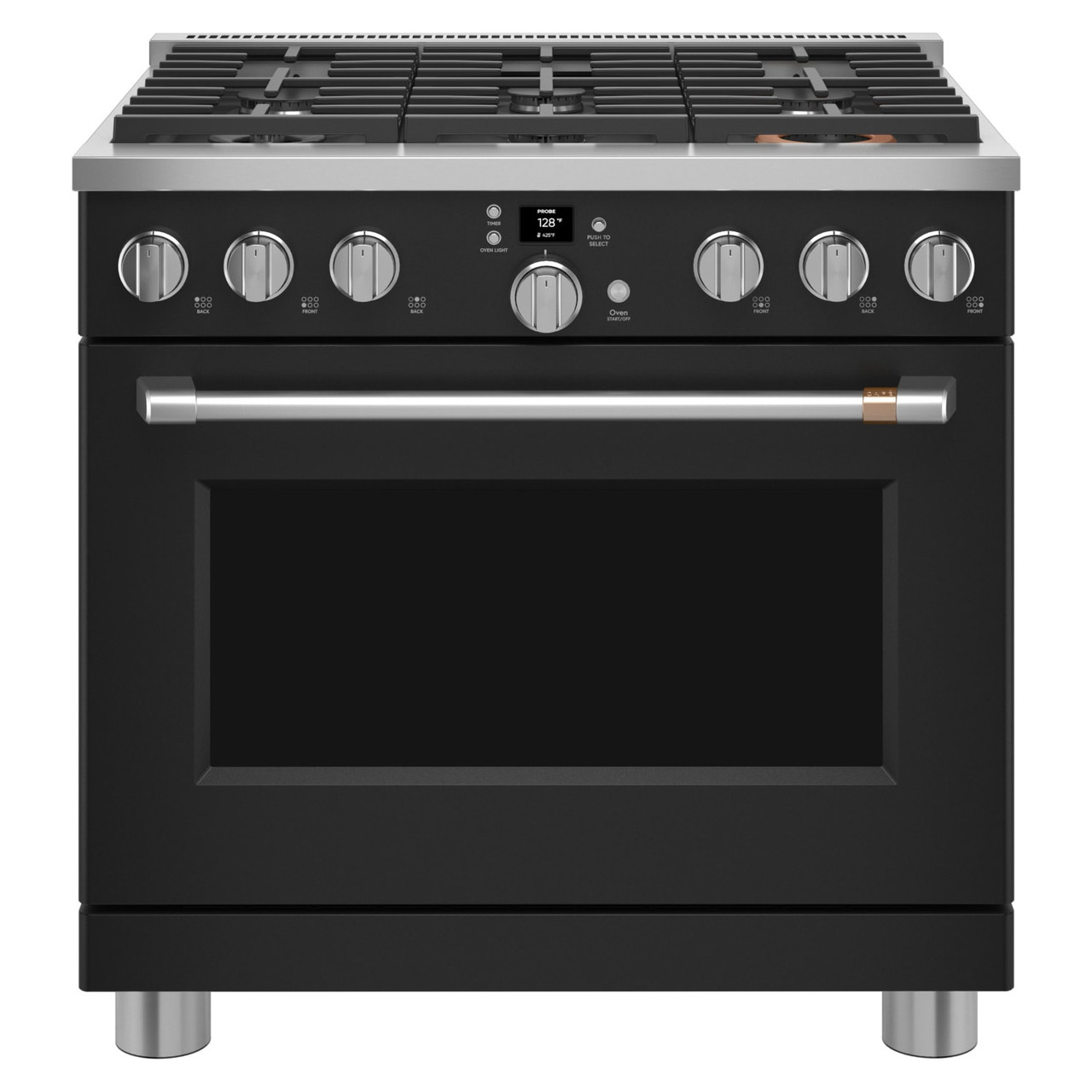 Café™ 36” Smart All-Gas Commercial-Style Range with 6 Burners (Natural Gas) - CGY366P3TD1