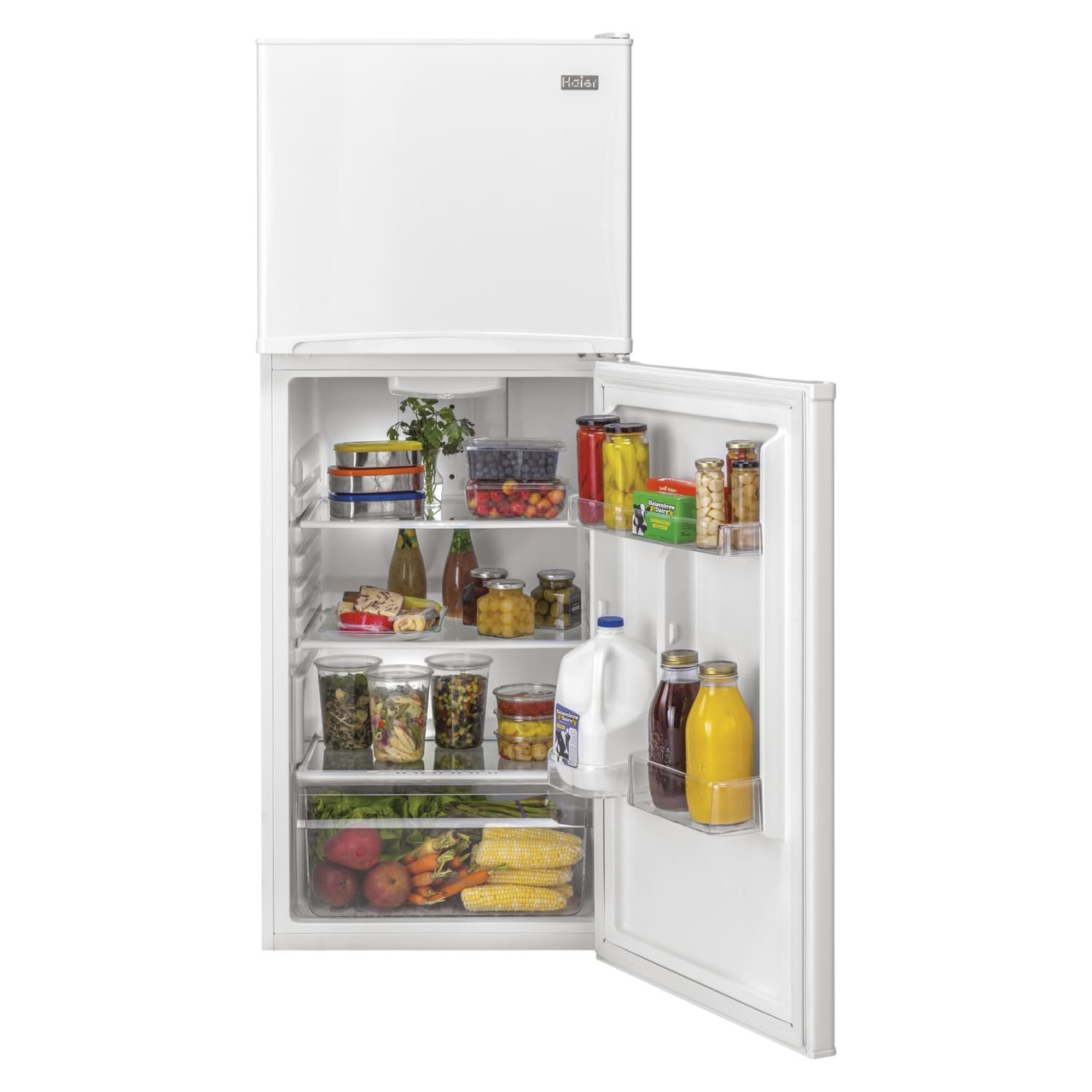 Haier 9.8 Cubic Foot Top-Mount Refrigerator - HA10TG21SW